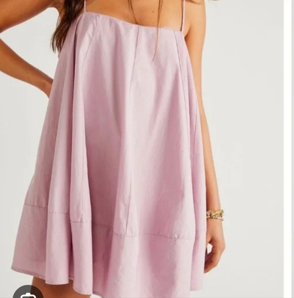 Free People Pink Mini Dress